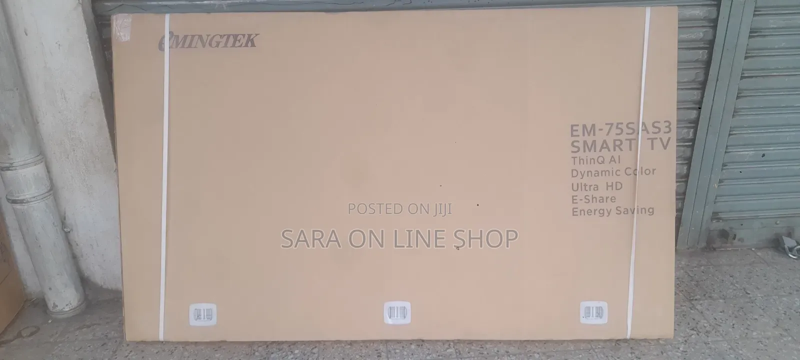 E-Mingtek 75" New 2025 Smart Tv