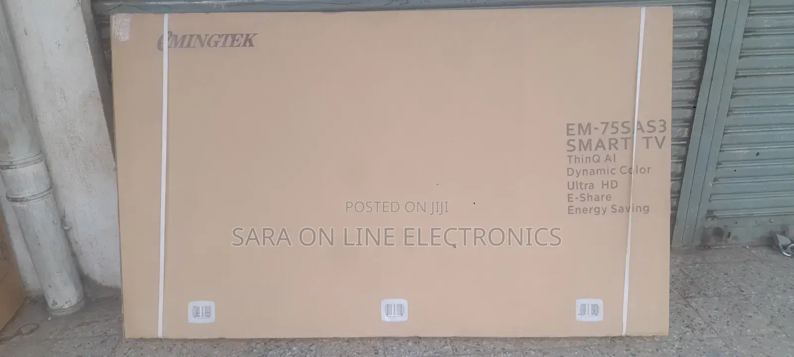 E-Mingtek 75" New 2025 Smart Tv