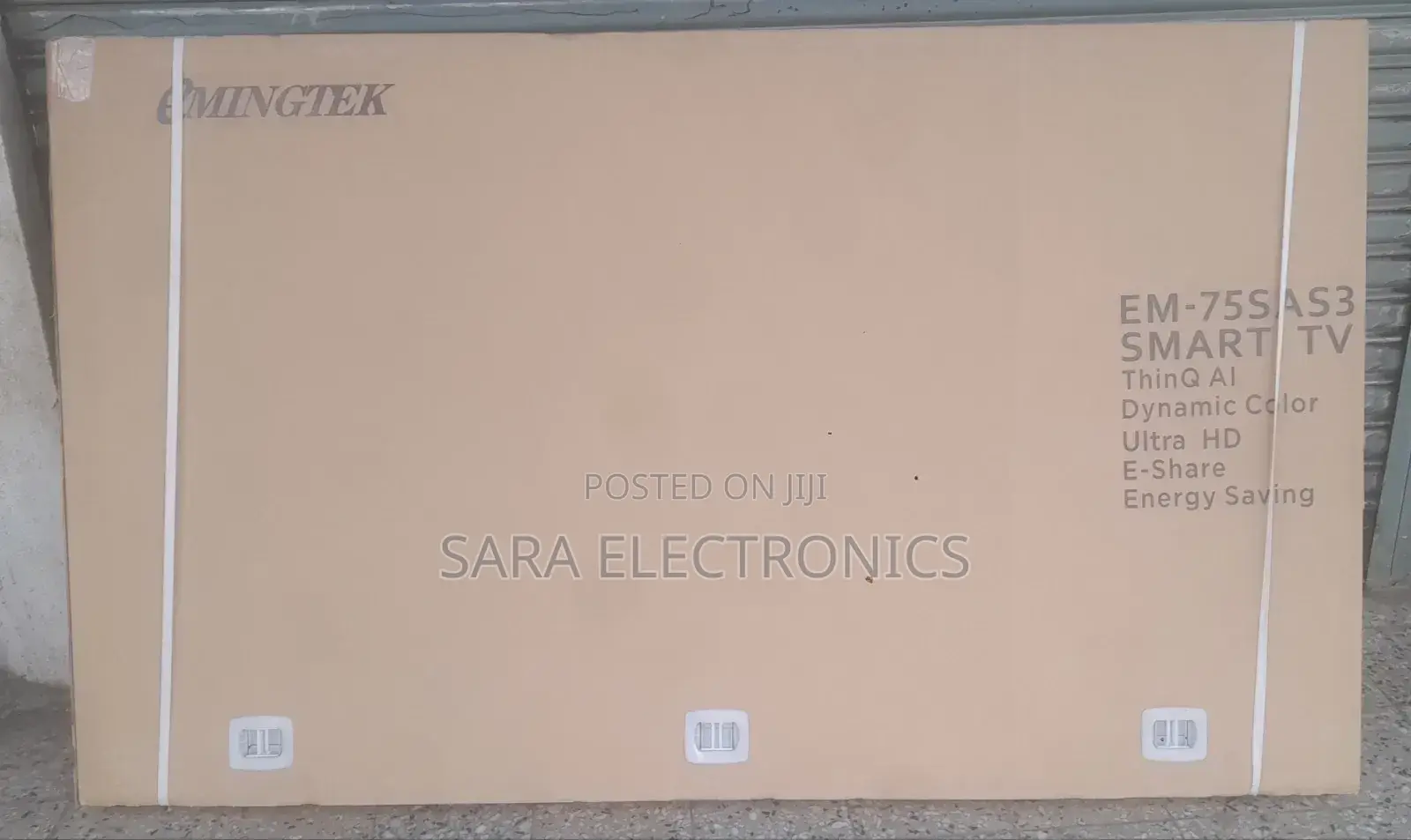 E-Mingtek 75" New 2025 Smart Tv