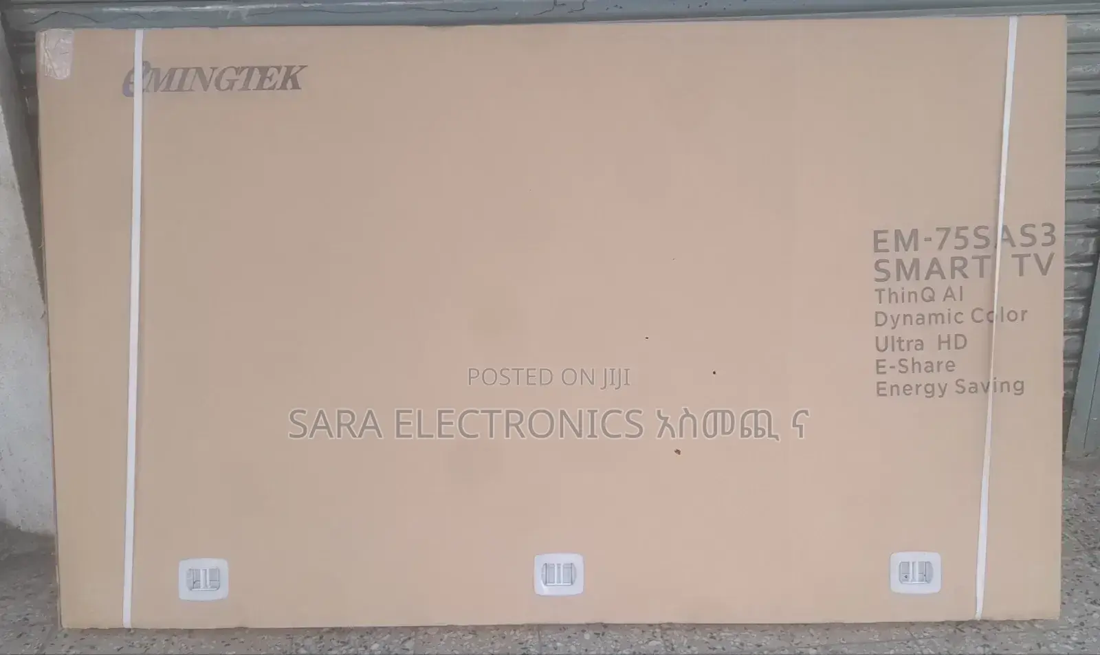 E-Mingtek 75" New 2025 Smart Tv
