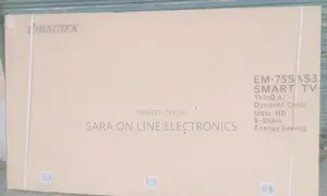 E-Mingtek 75" New 2025 Smart Tv