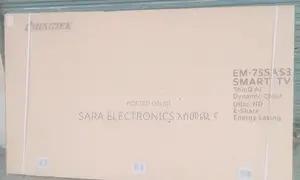 E-Mingtek 75" New 2025 Smart Tv