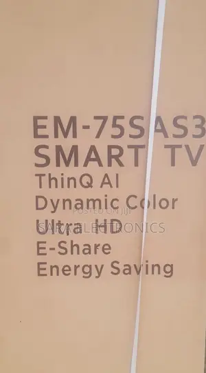 E-Mingtek 75" New 2025 Smart Tv