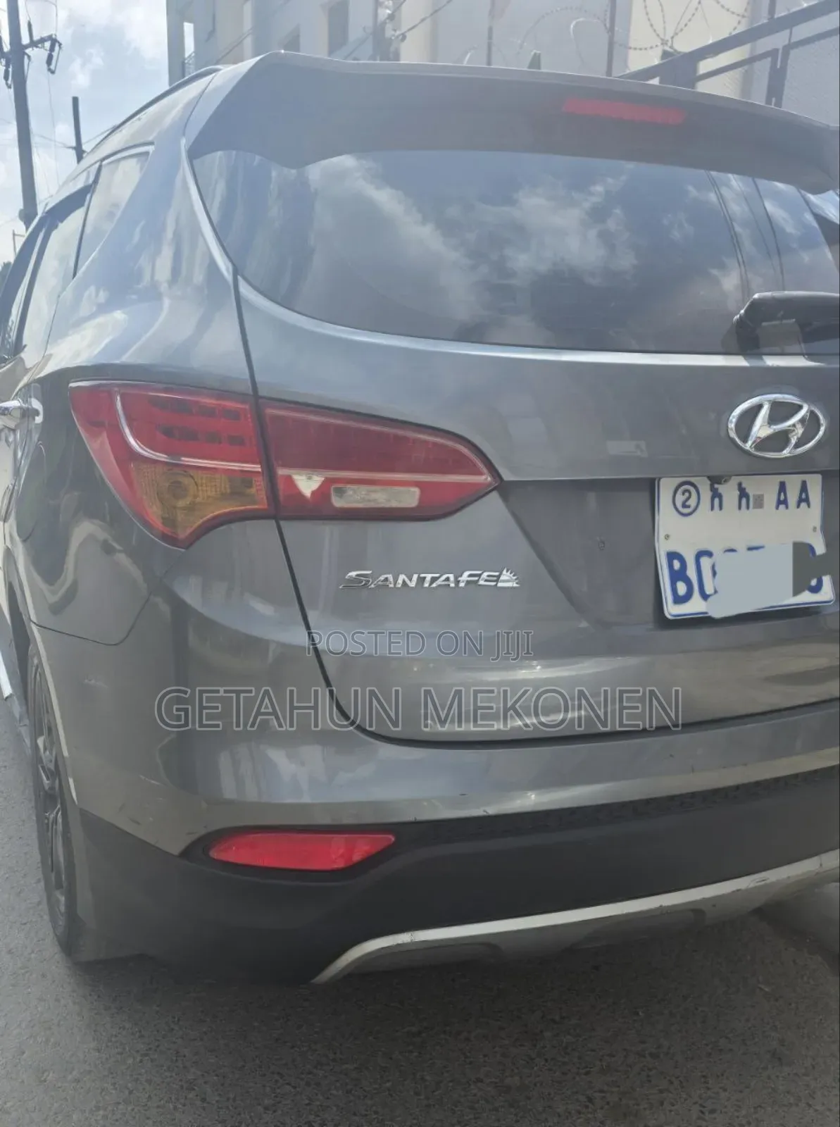 Hyundai Santa Fe 2016 Gray