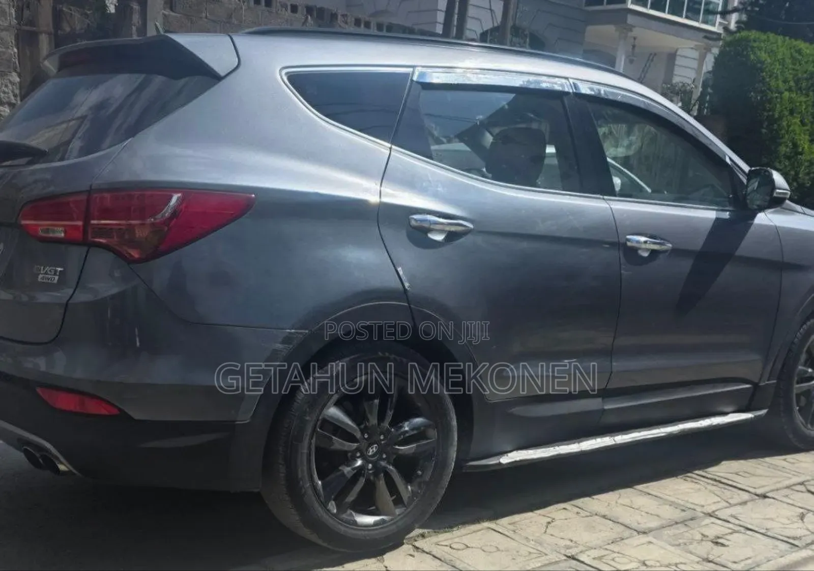 Hyundai Santa Fe 2016 Gray