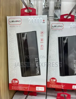 Original ፖወር ባንክ 20,000 Amp 22.5 Watt Fast Charging