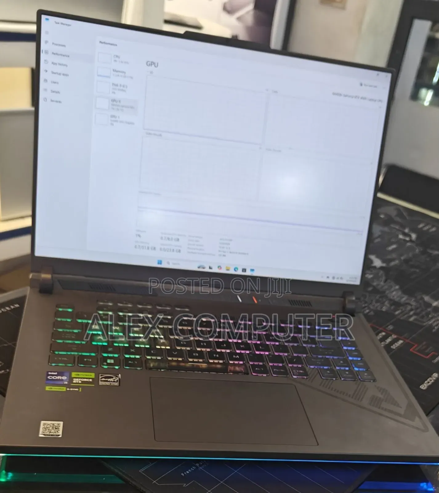 New Laptop Asus ROG Strix G16 G614 48GB Intel Core I9 SSD 1T