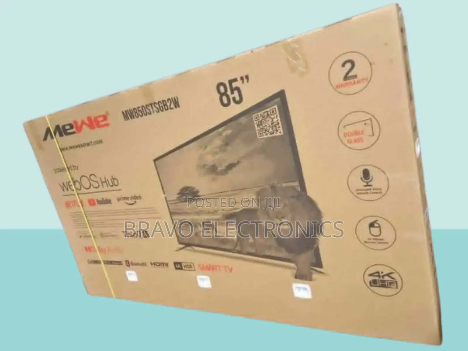 Mewe 85” Webos Uhd Tv (2025) — Cinema Experience at Home!