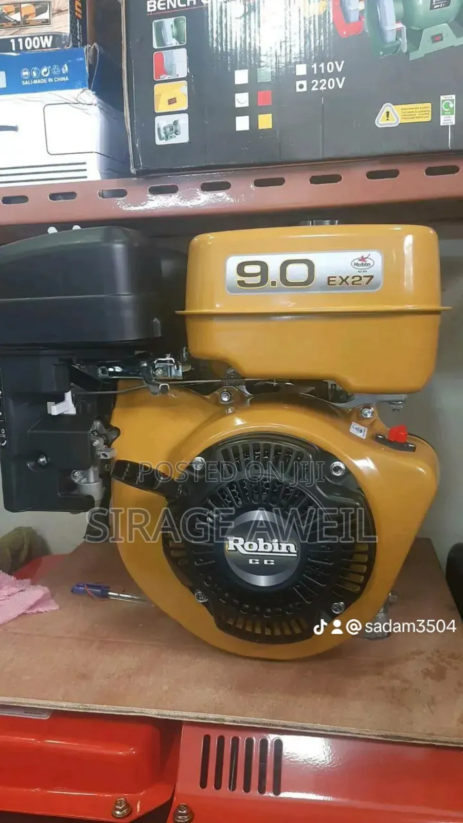 Robin Gasolin Engen 9hp