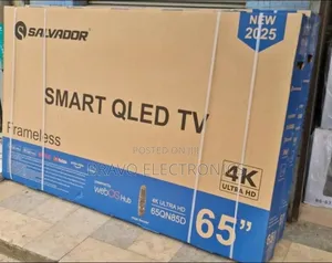 Salvador 65” Frameless Smart Tv (2025) — Pure Elegance
