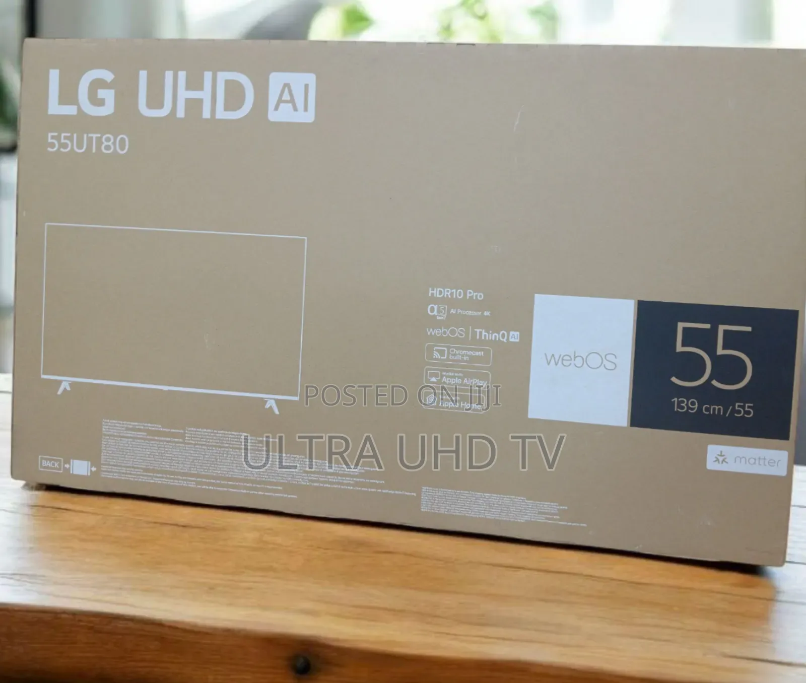 Lg Tv 55 Inch Ut 80 Smart Uhd Tv Display Type Screen Type