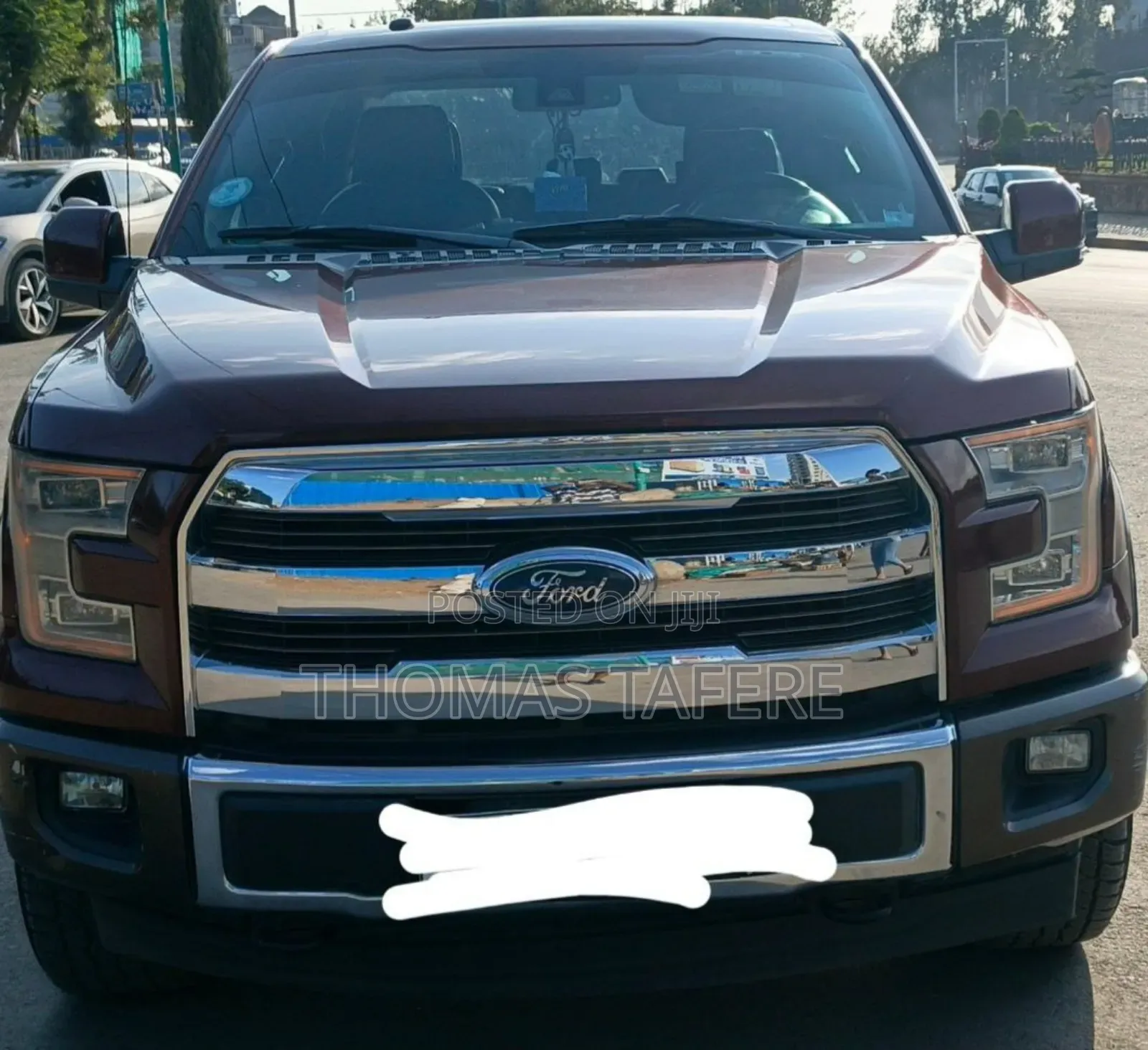 Ford F-150 2017 Burgundy