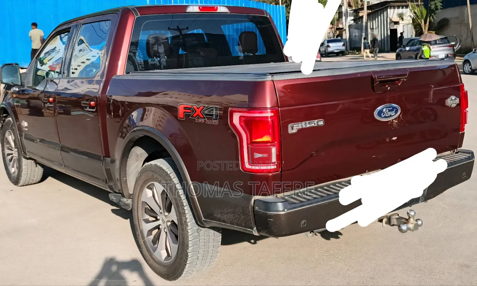 Ford F-150 2017 Burgundy