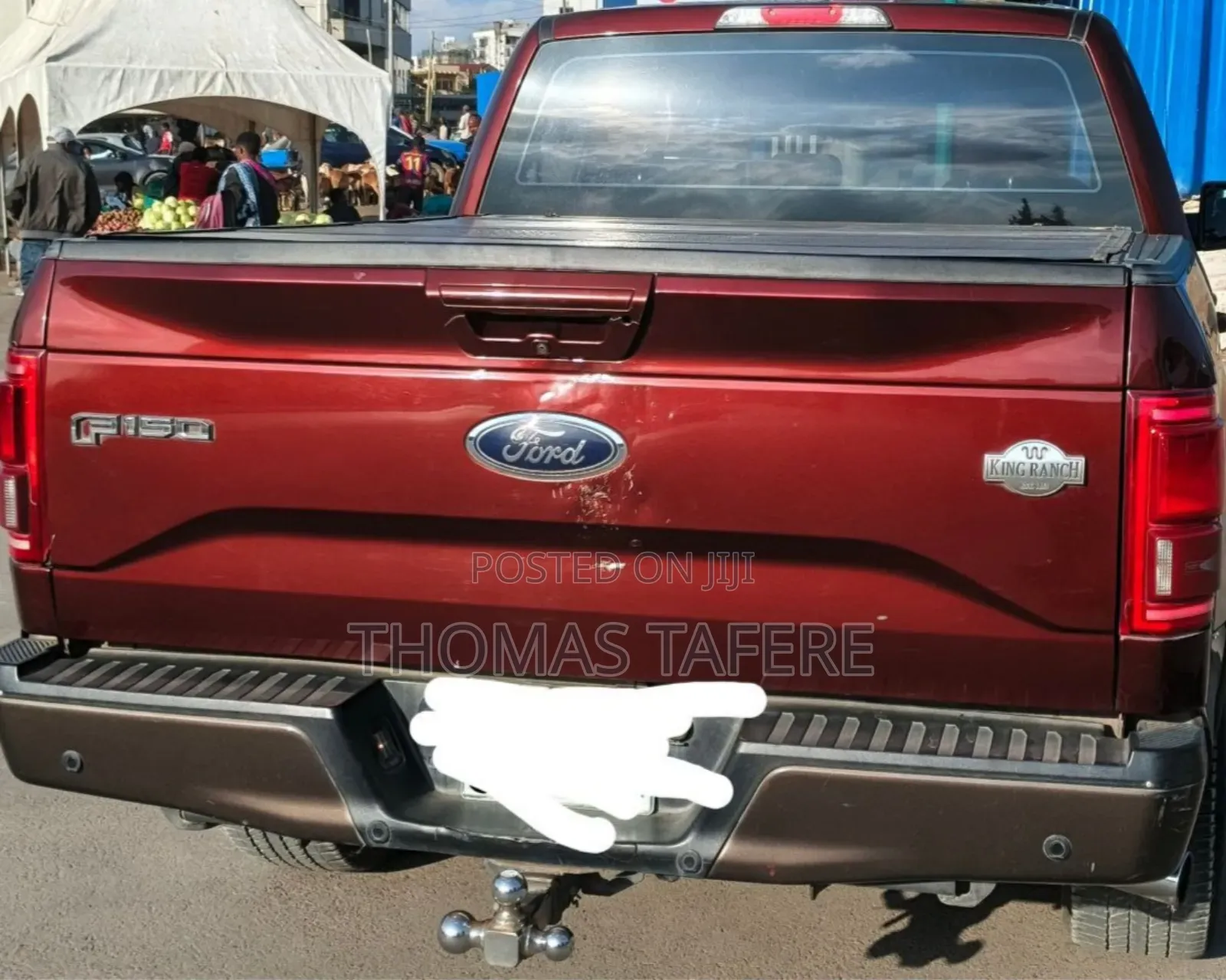 Ford F-150 2017 Burgundy