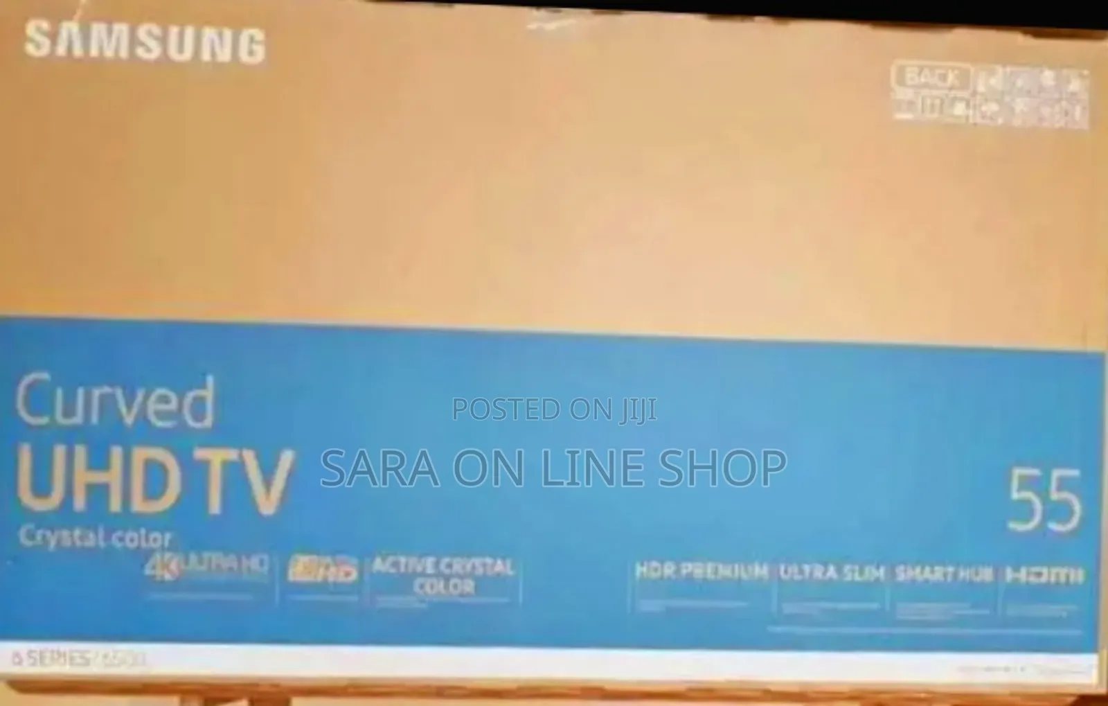 Samsung 55" Curved Uhd Tv