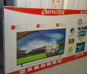 Photo - E-Mingtek 65" Framless Uhd Tv New 2025