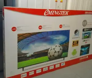 E-Mingtek 65" Framless Uhd Tv New 2025