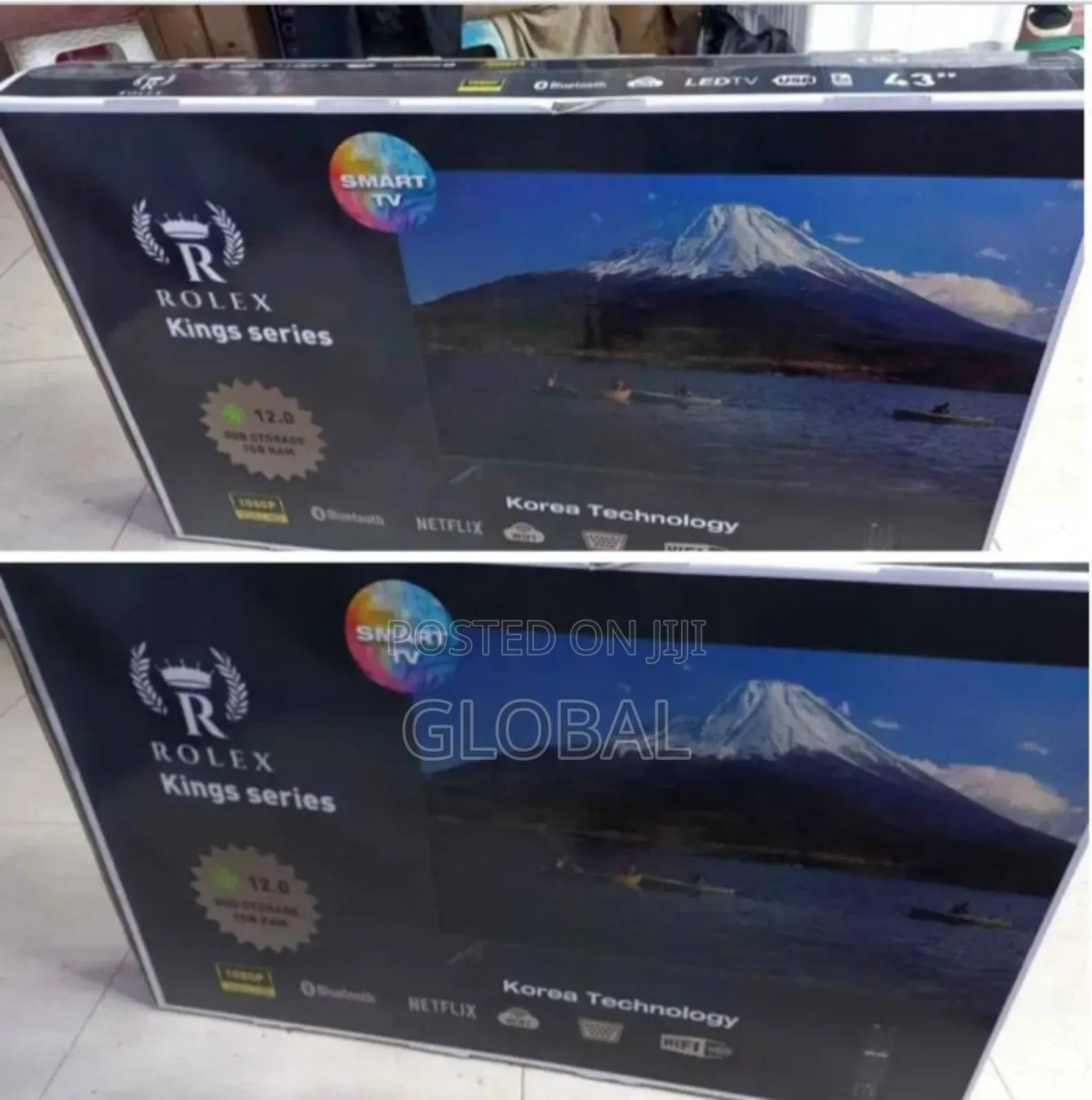 Rolex 43inch Ultra Tv 43