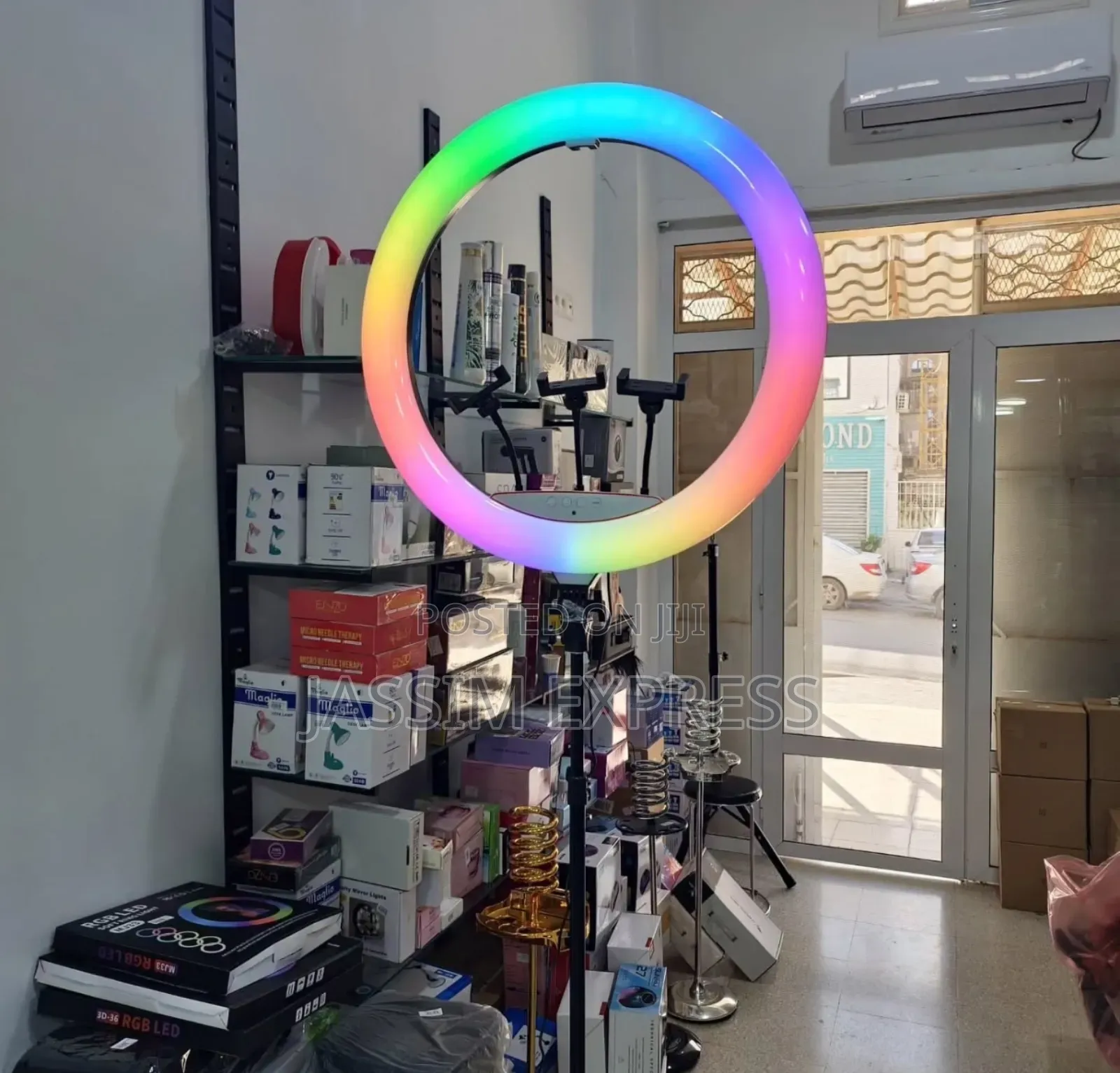 Big Size 22 Inch Ringlight 56 Centi Meter With 2 Meter Stand And Bag