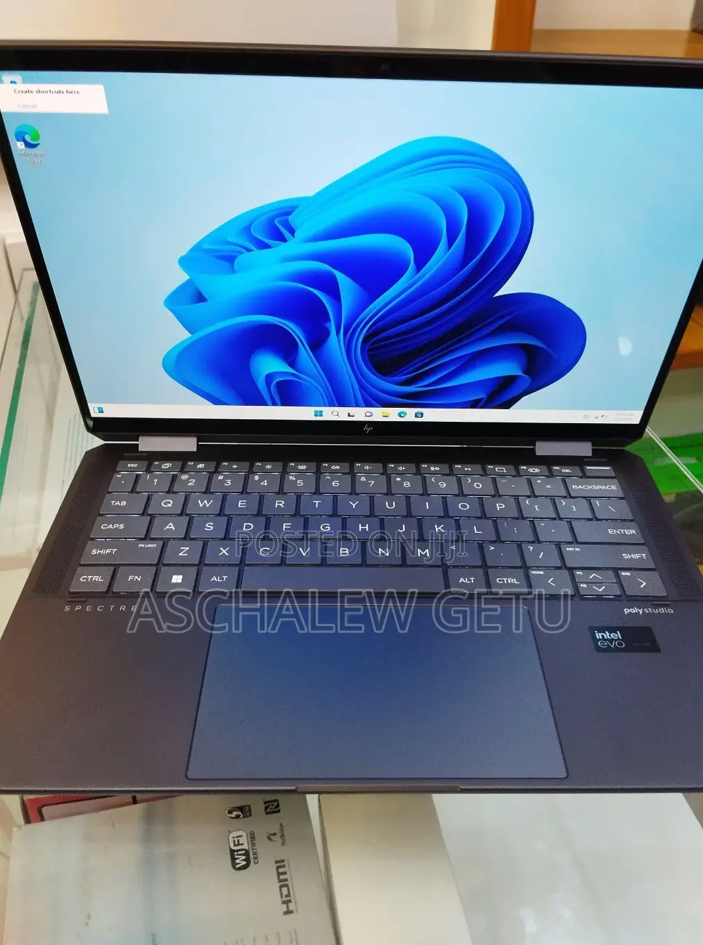 New Laptop HP Spectre 16GB Intel Core Ultra 7 SSD 2T