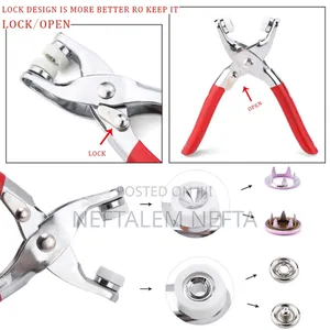 Photo - Metal Snap Button Maker Fastener