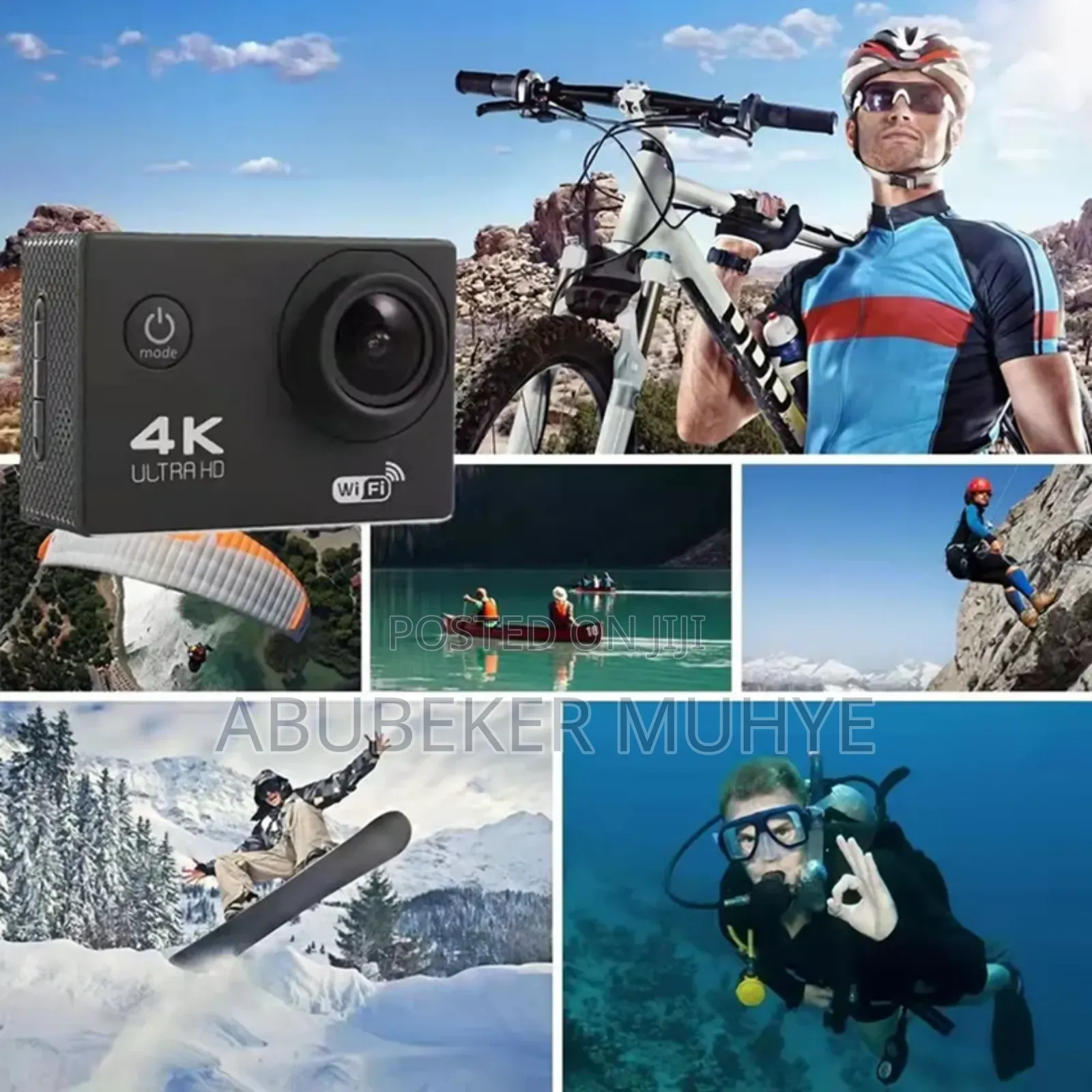 Action Camera Uhd Waterproof