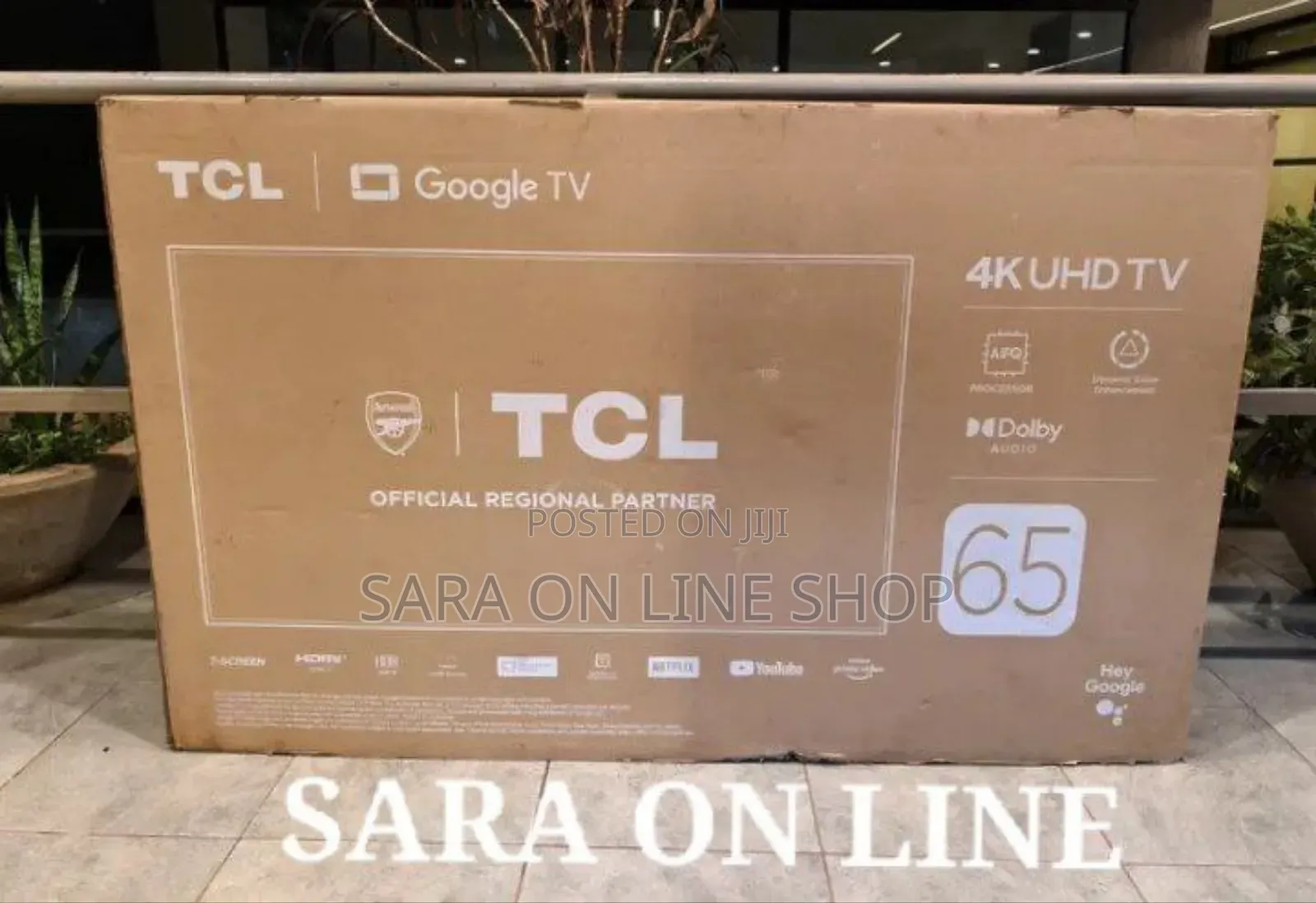 TCL 65" Google Uhd Tv