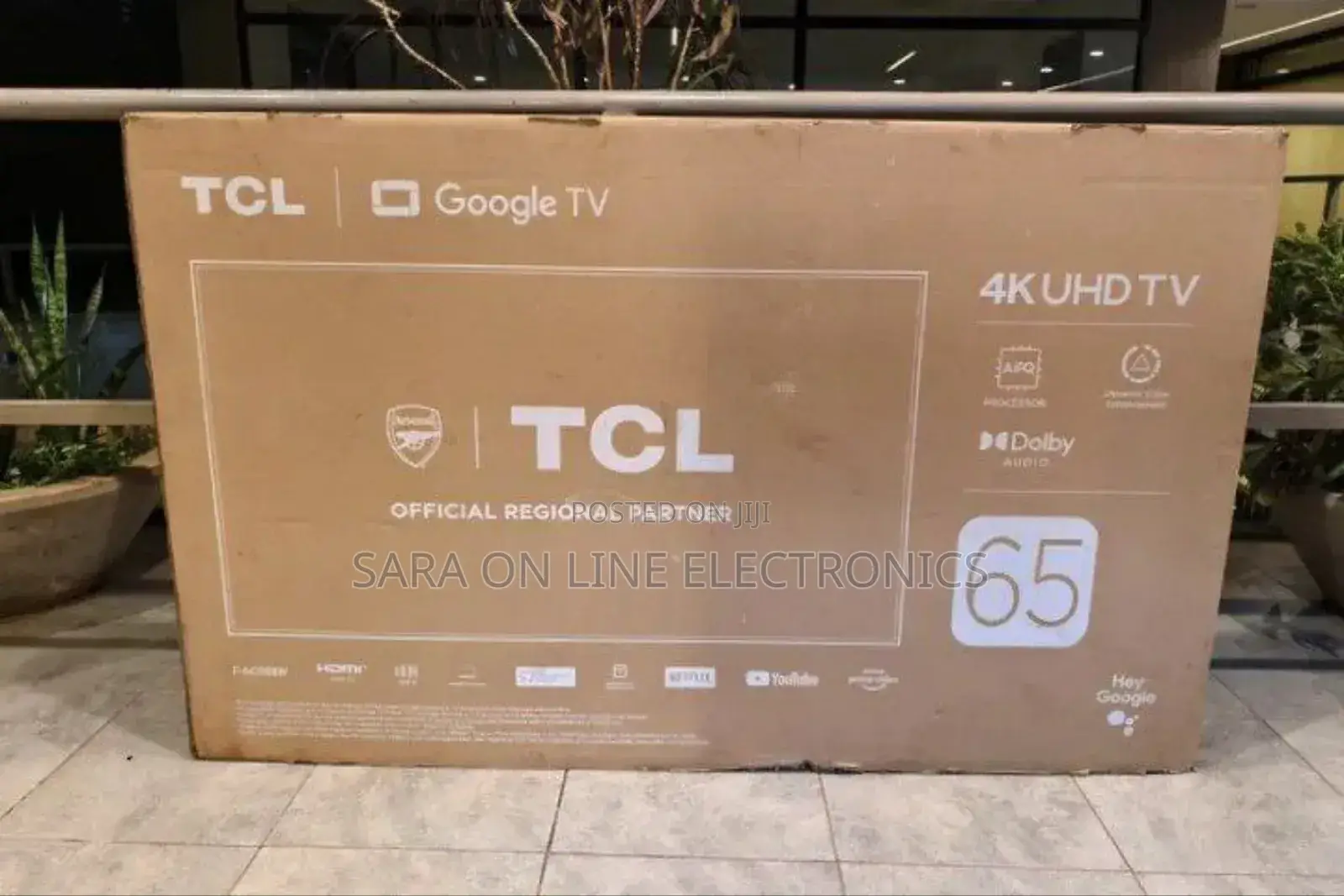 TCL 65" Google Uhd Tv