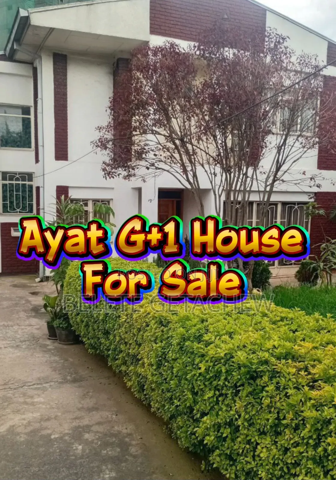 5bdrm House in Ayat, G+1 House For, Bole for sale