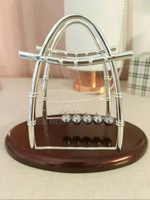 Newton's Cradle Balance Ornament Pendulum - Desk Decore, Birthday Gift