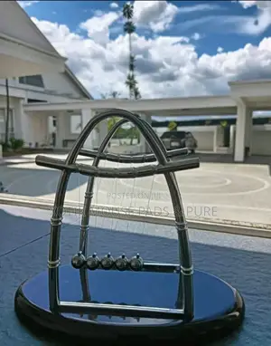 Newton's Cradle Balance Ornament Pendulum - Desk Decore, Birthday Gift