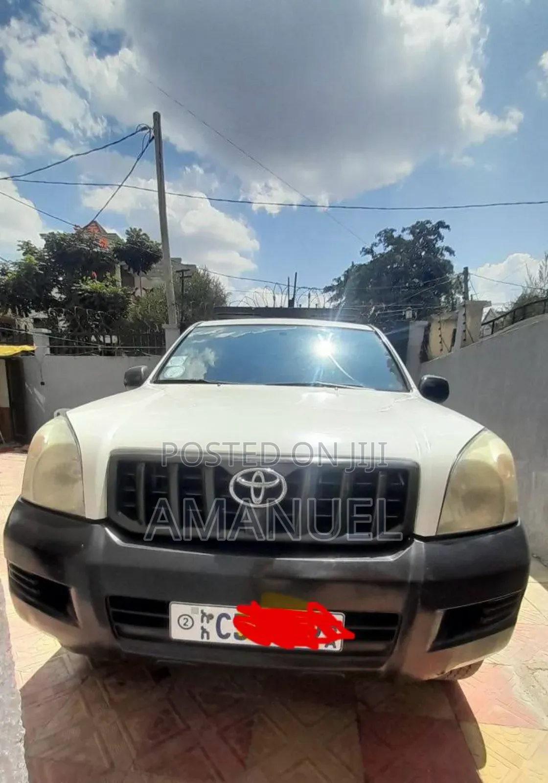 Toyota Land Cruiser 2008 White