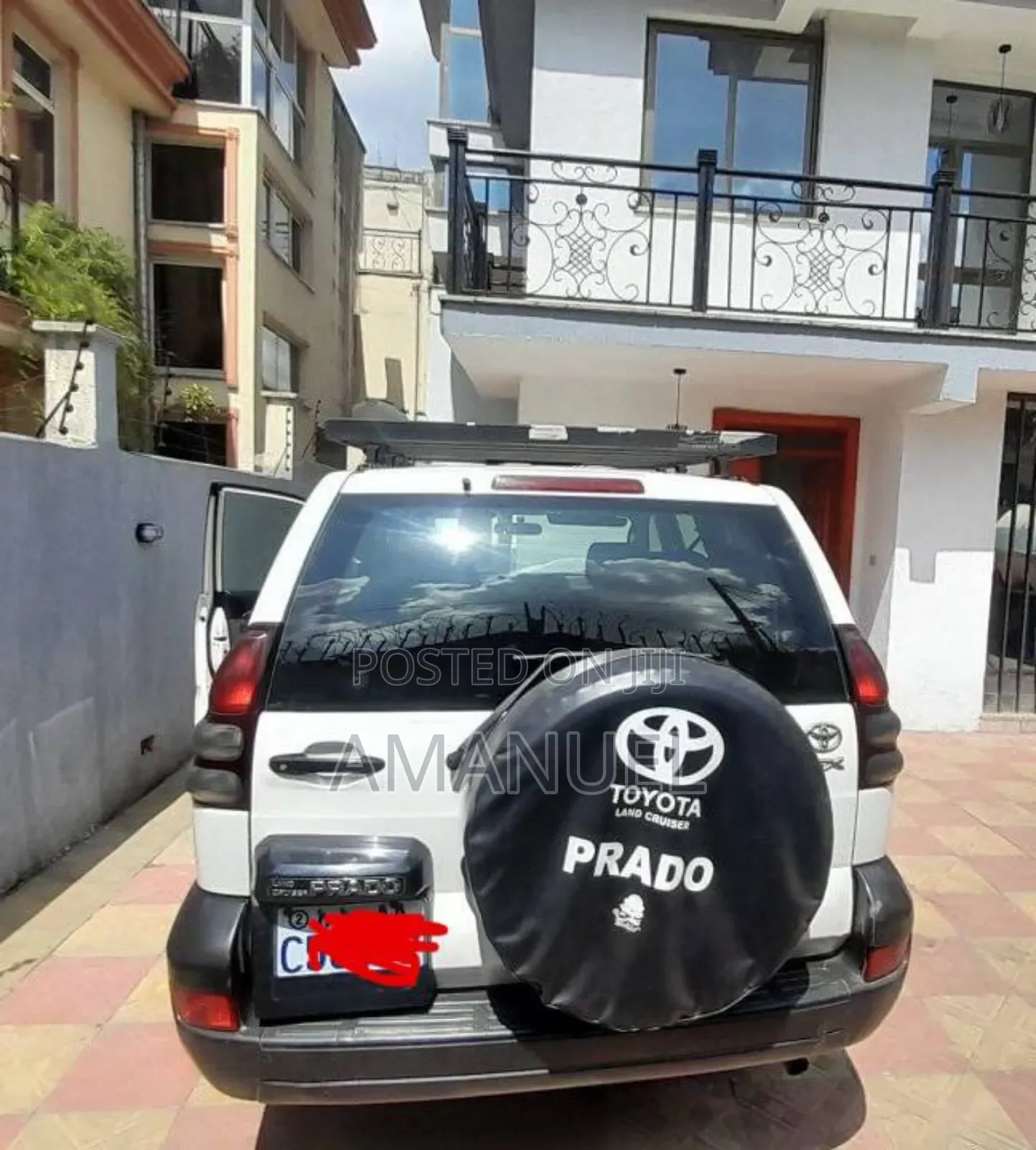 Toyota Land Cruiser 2008 White