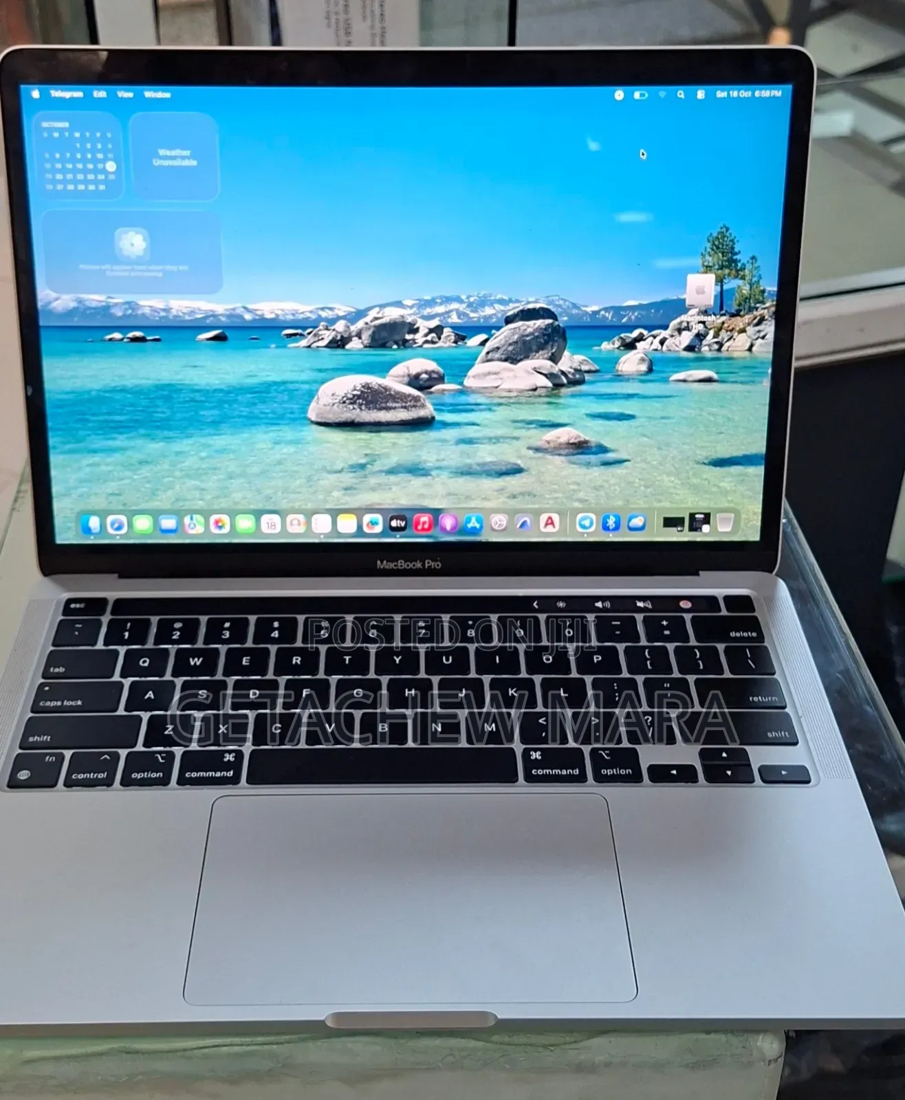 New Laptop Apple MacBook Pro 2022 M2 8GB Intel SSD 512GB