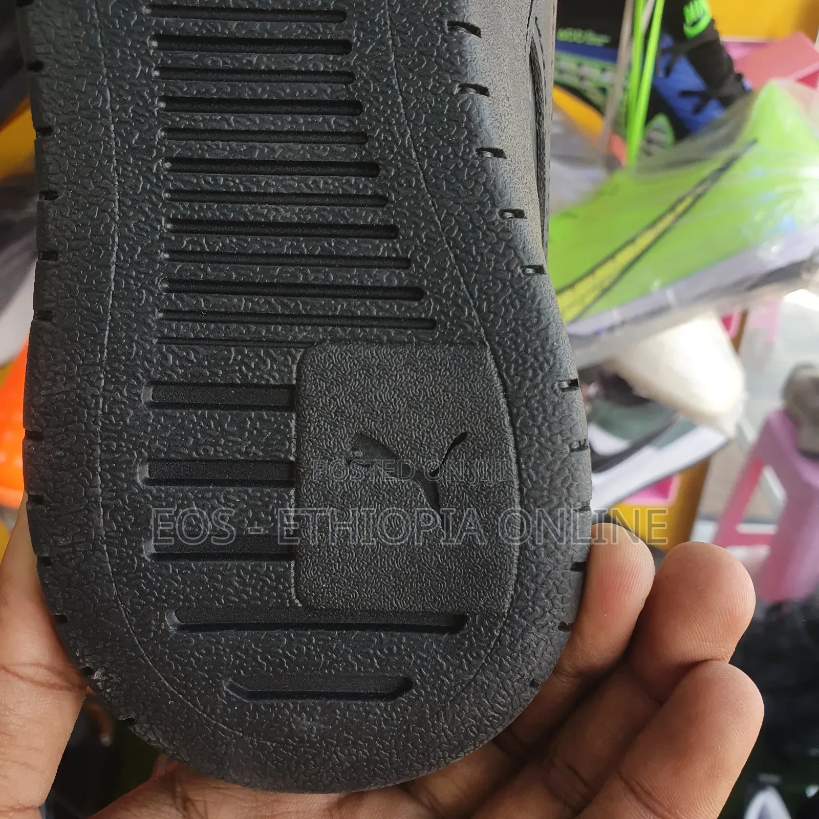 Puma Brand Black Sneaker [On Hand]