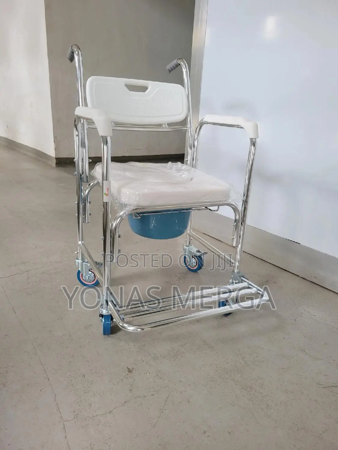 Toilet Chair鴠占commode\Medical Shower Chair With Arms Enhances Mobility