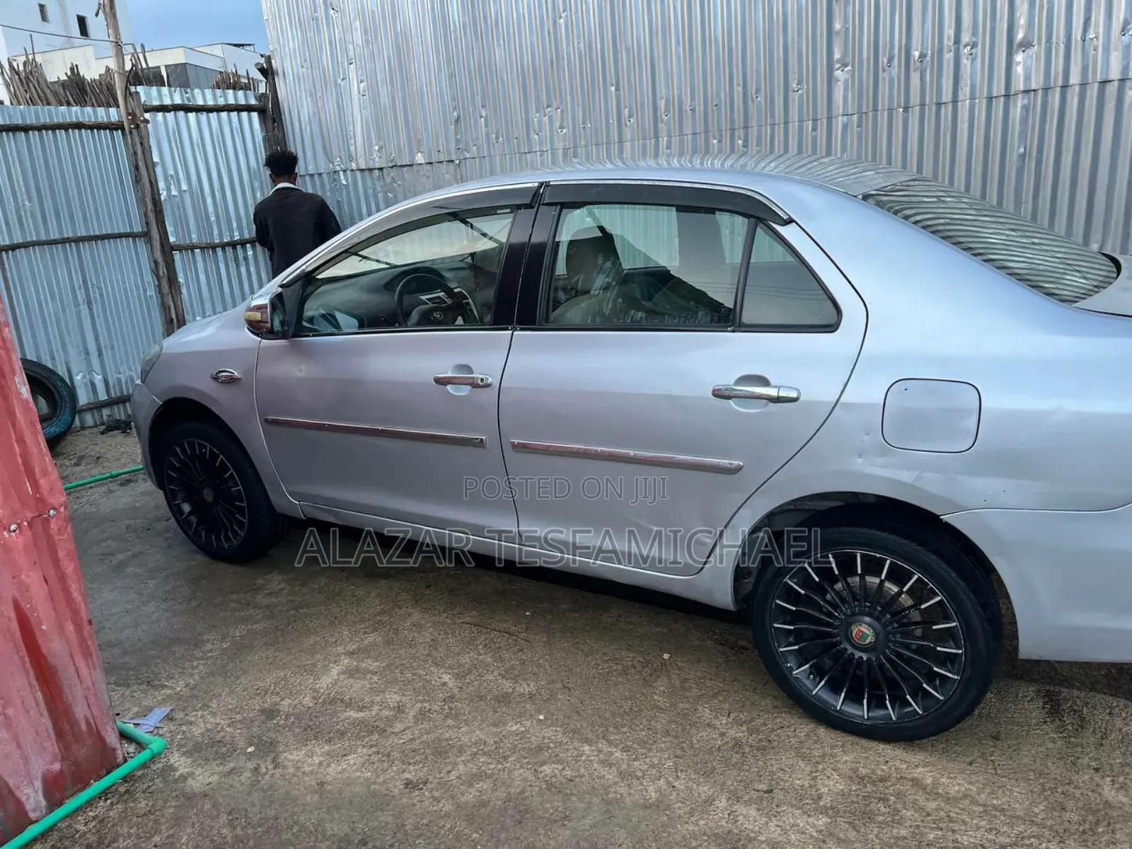 Toyota Belta 2007 Silver