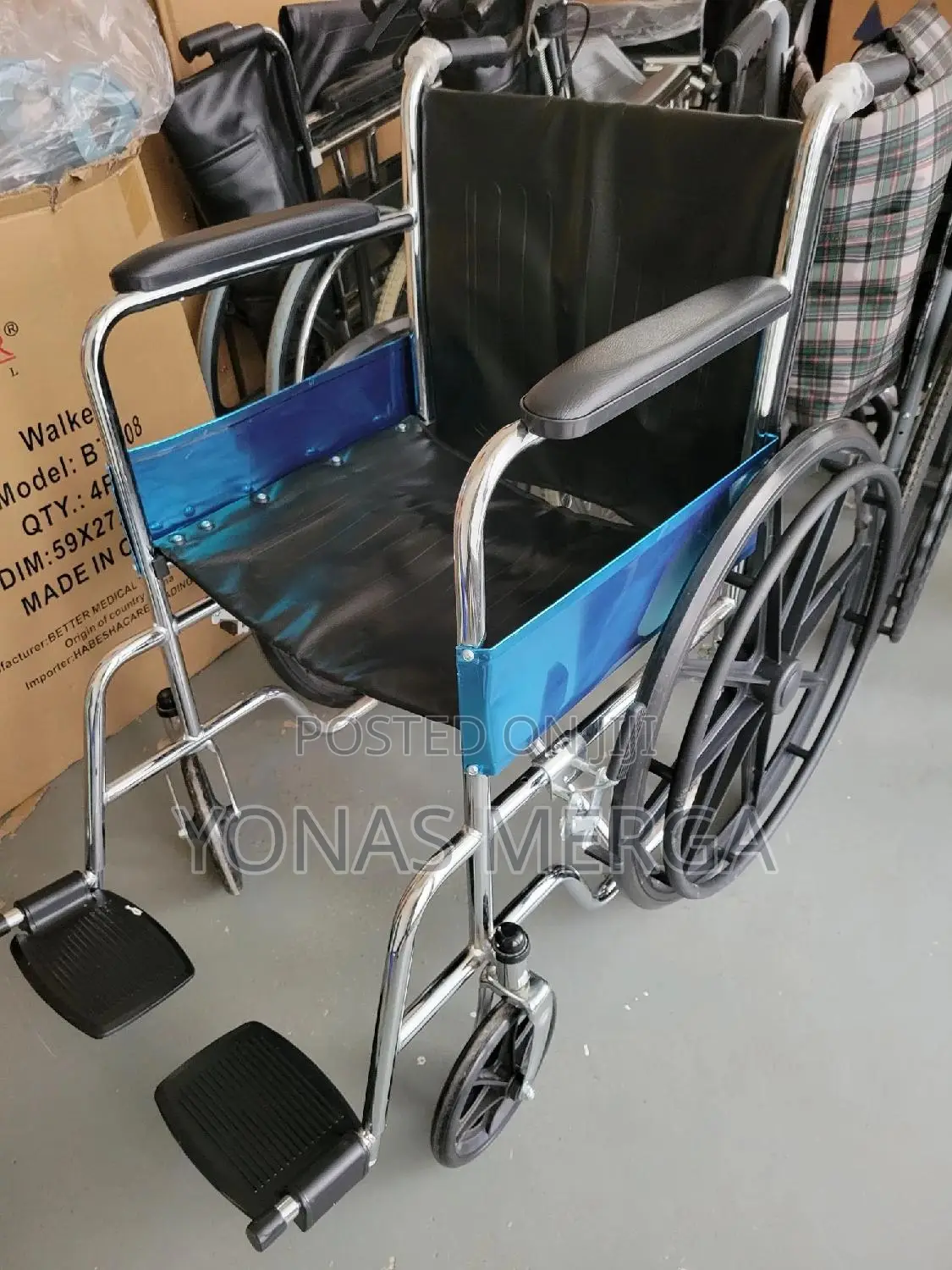 Wheelchair Steel Travel臨宙easy to Push With Wheels, This Lightweight