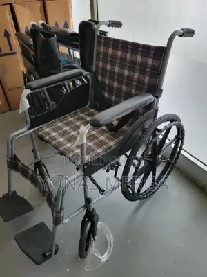 Wheelchair Made of Aluminum and Materials Resistant to Corrosion Rust
