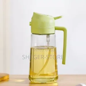 High Class Sprayable and Pourable Oil Bottle ( ከመስታወት የተሰራ )