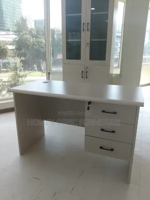 Photo - Secretarial Table With Drawers