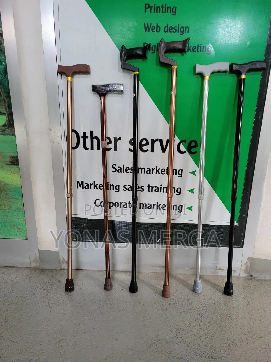 Light Weight Walking Cane Persons as It Provides Them Support to Walk