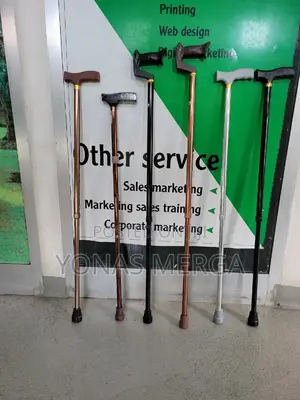 Photo - Light Weight Walking Cane Persons as It Provides Them Support to Walk