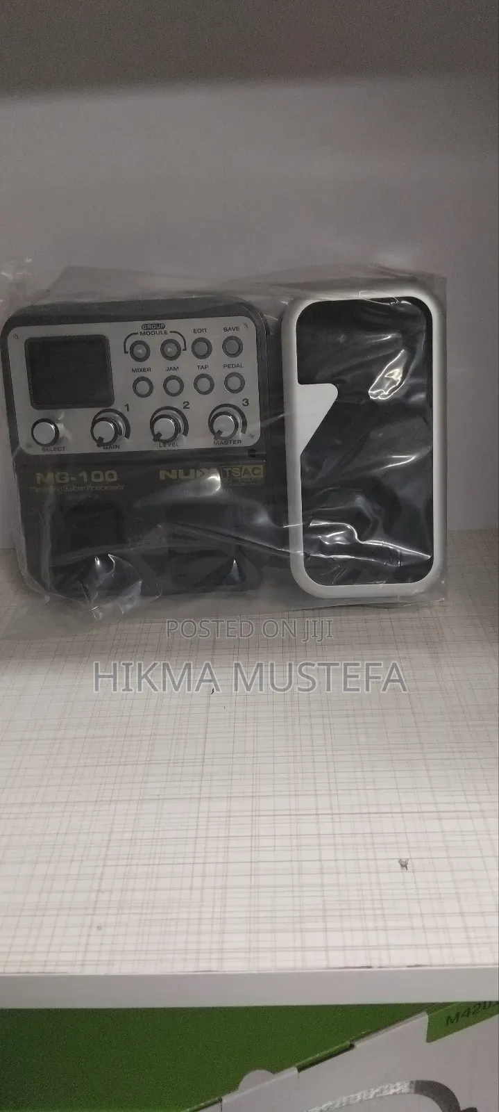 Mg -100 Modeling Guitar Processor Peda