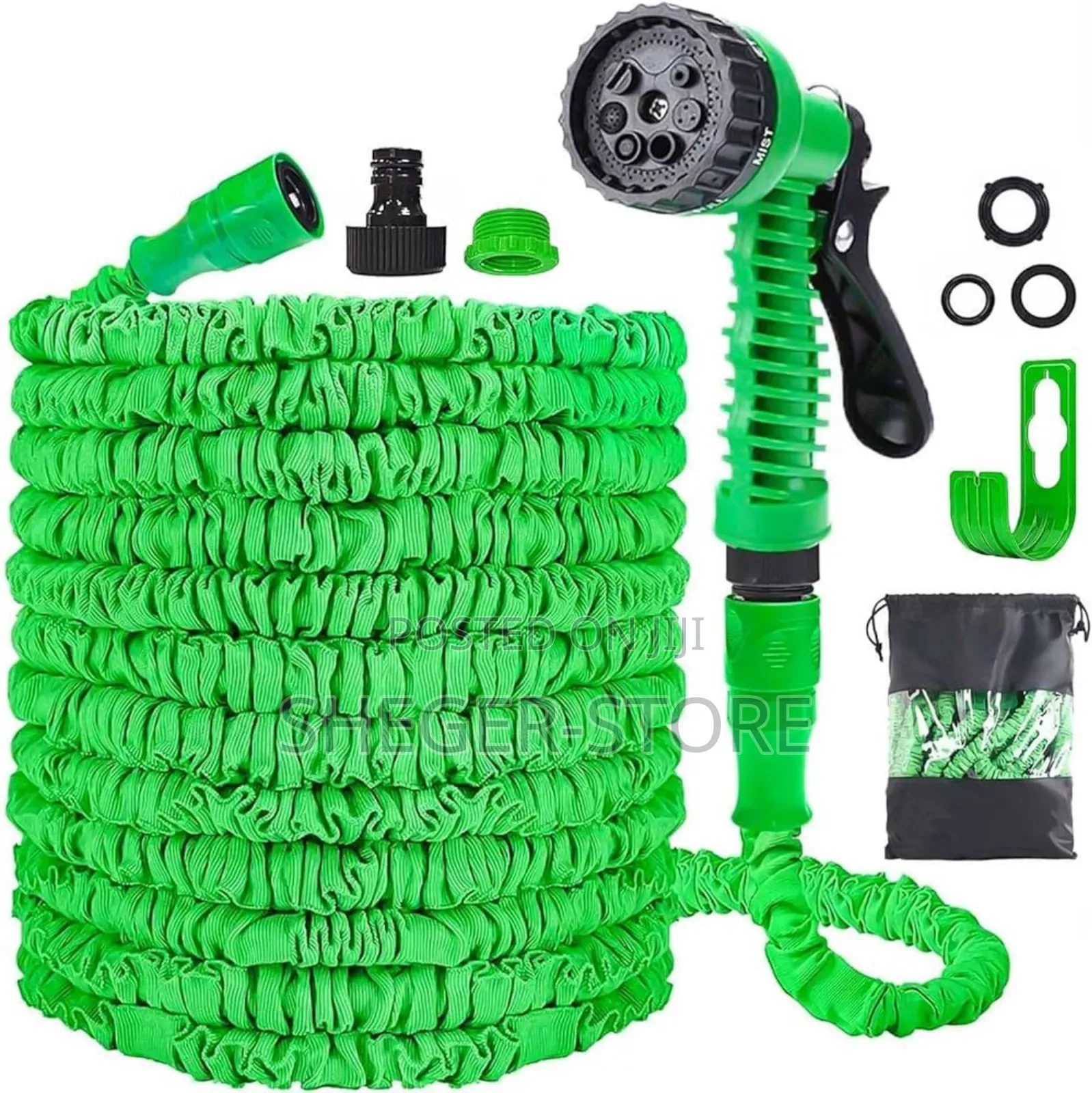 30m 100ft Expandable Magichose Flexible Water Pipe Garden Spray Gun