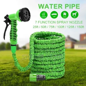 30m 100ft Expandable Magichose Flexible Water Pipe Garden Spray Gun