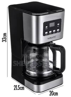 The Sokany High Class 12-Cup Electric Coffee Maker