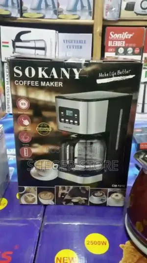 The Sokany High Class 12-Cup Electric Coffee Maker