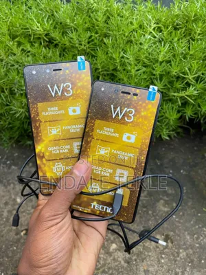 New Tecno W3 8 GB Black