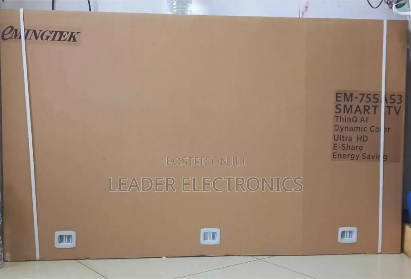 Emingtek Tv 75"inches Smart Android Tv Frameless